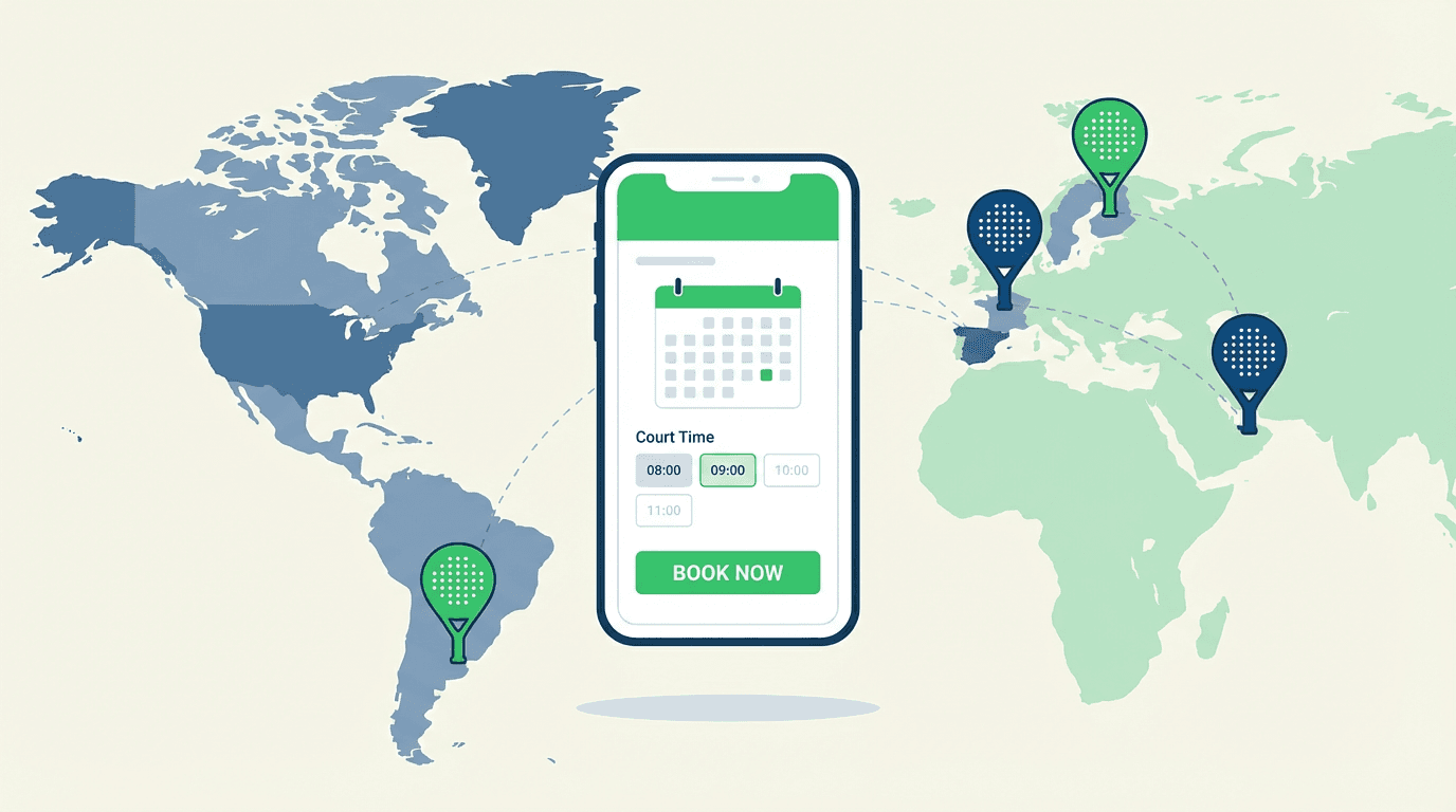Meilleures applications pour réserver un terrain de padel dans le monde (guide 2026)