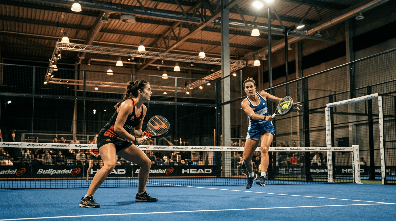 Padel indoor : pourquoi la prise de décision devient plus importante que la technique