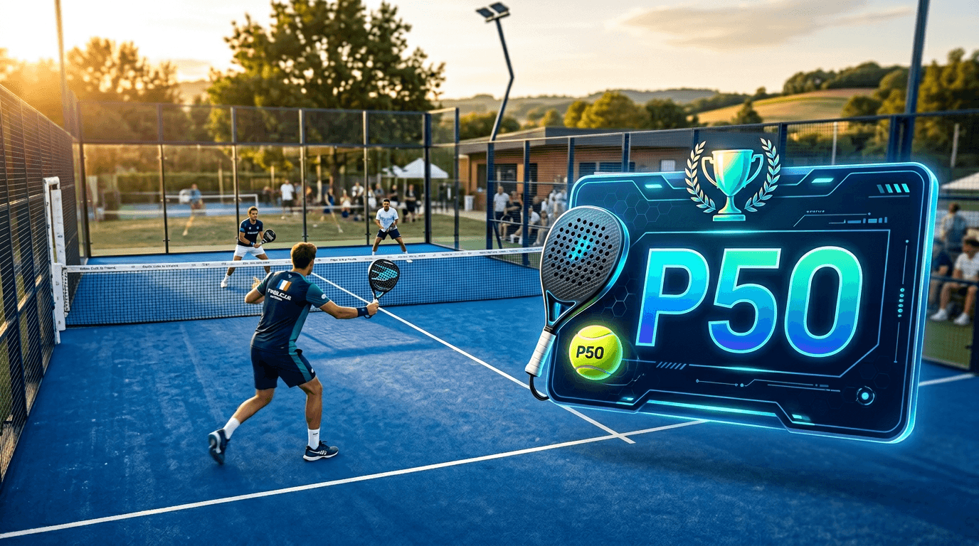 Points P50 padel : barème officiel, règles et guide complet du tournoi FFT 2026